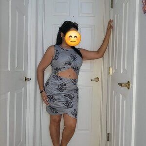 Summer black dress